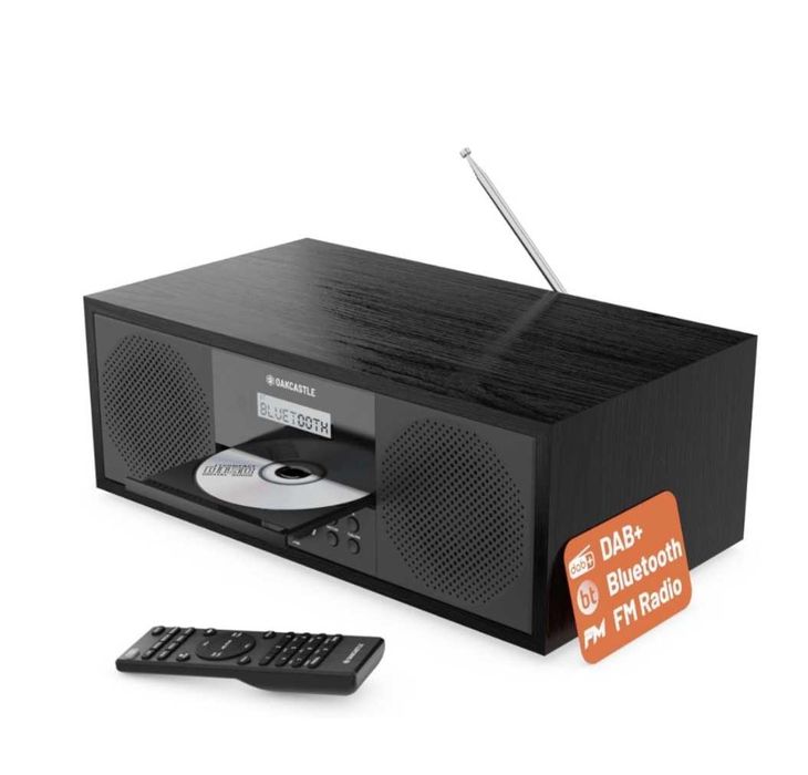 OAKCASTLE DAB500 | Bluetooth DAB+ радио и CD плейър.