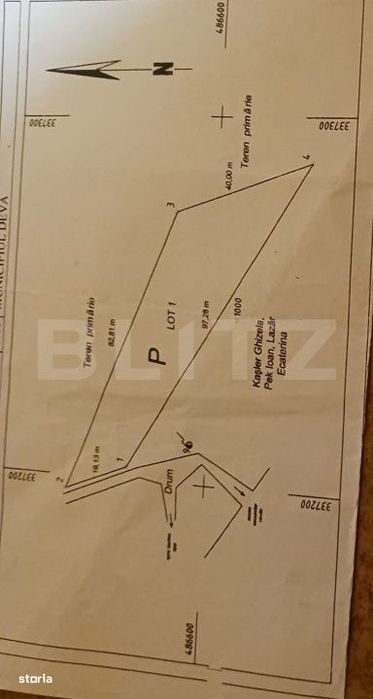 Teren 1830 mp Deva – extravilan cu demersuri intravilan – posibili
