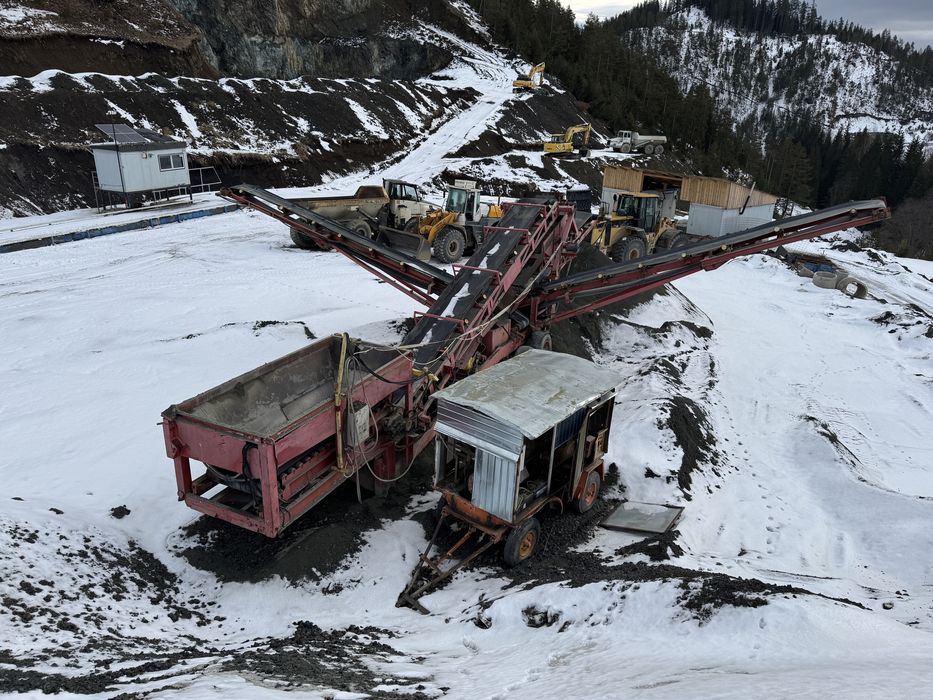 Vand/Schimb cu Ansamblu basculabil, Statie sortare electric mobil