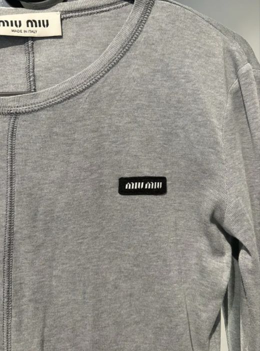 Miu miu блуза дълъг ръкав