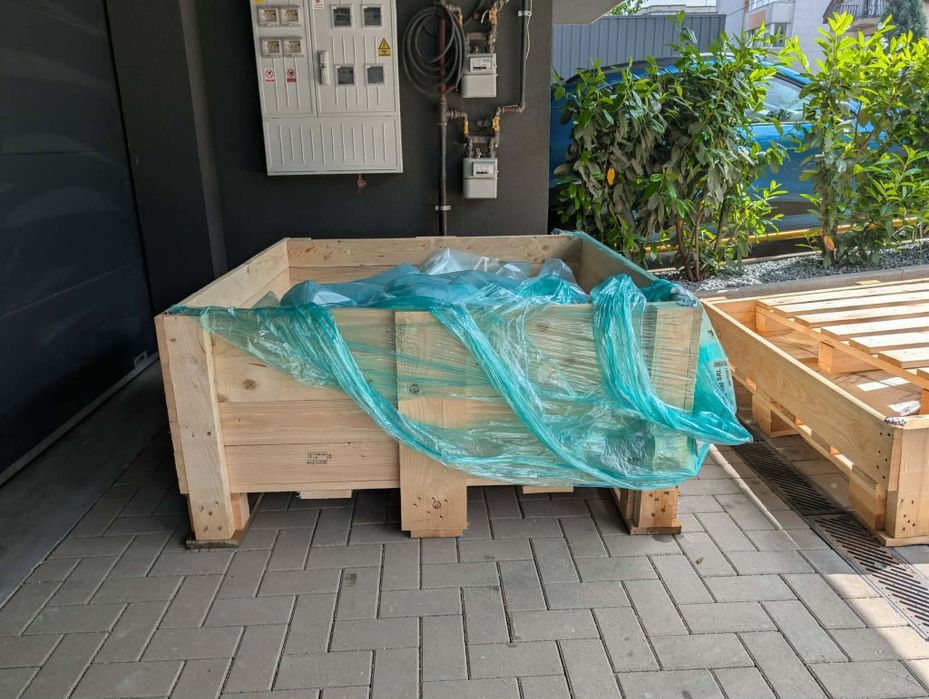 Vand lazi transport lastre 120x290