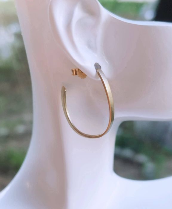 Vechi cercei din argint de 925 placati cu aur, PCO, copii