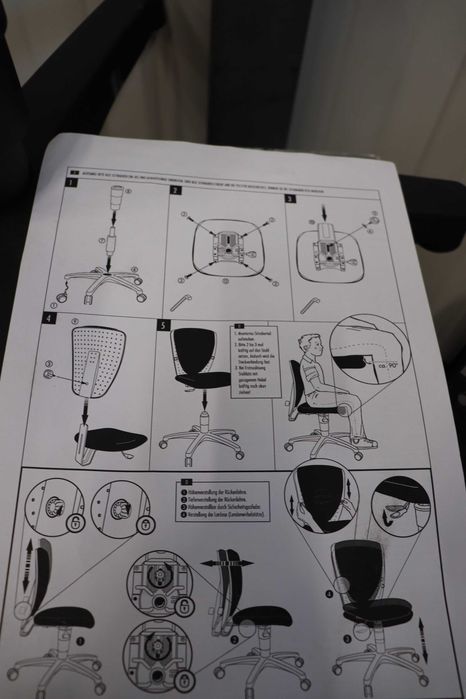 Ергономичен офис/ученически стол Topstar High S'cool 70570BB60, син