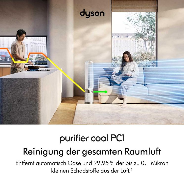 Пречиствател на въздух Dyson Purifier Cool PC1 TP11 HEPA филтър 40W