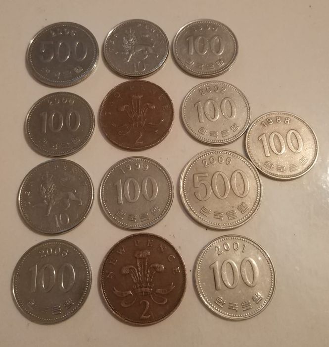 Монеты. 13 монет. Цена за все сразу.