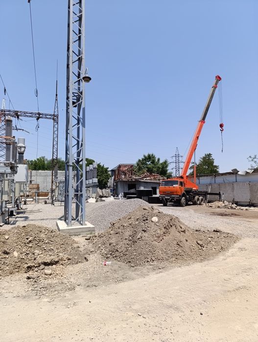 Автокран услуги от 25 до 100 тонн