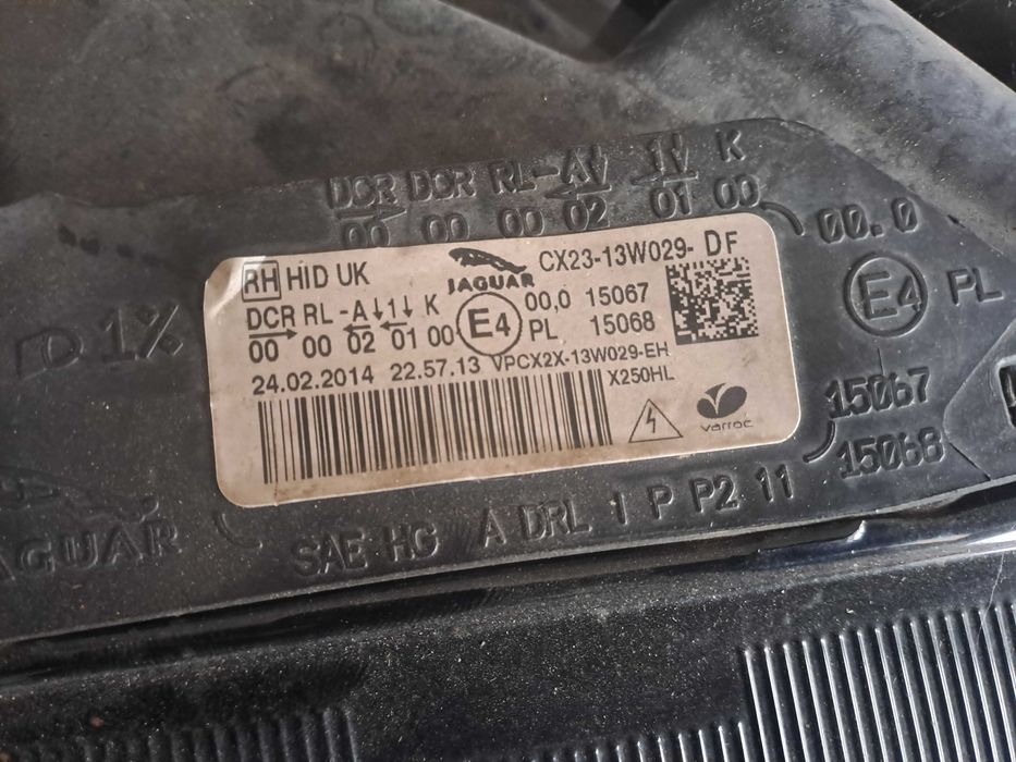 Far stanga dreapta faruri Jaguar Xf Facelift cu xenon lupa Bi-xenon