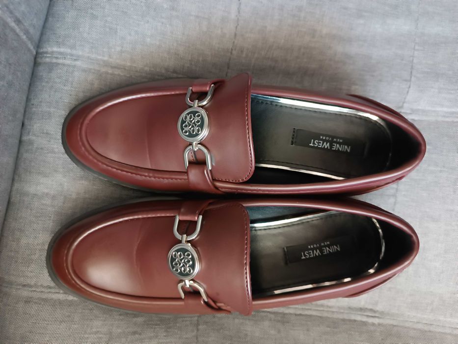 Кожени обувки Nine West, 38 номер