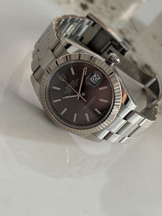 Rolex Datejust || Grey Dial Oyster 41MM