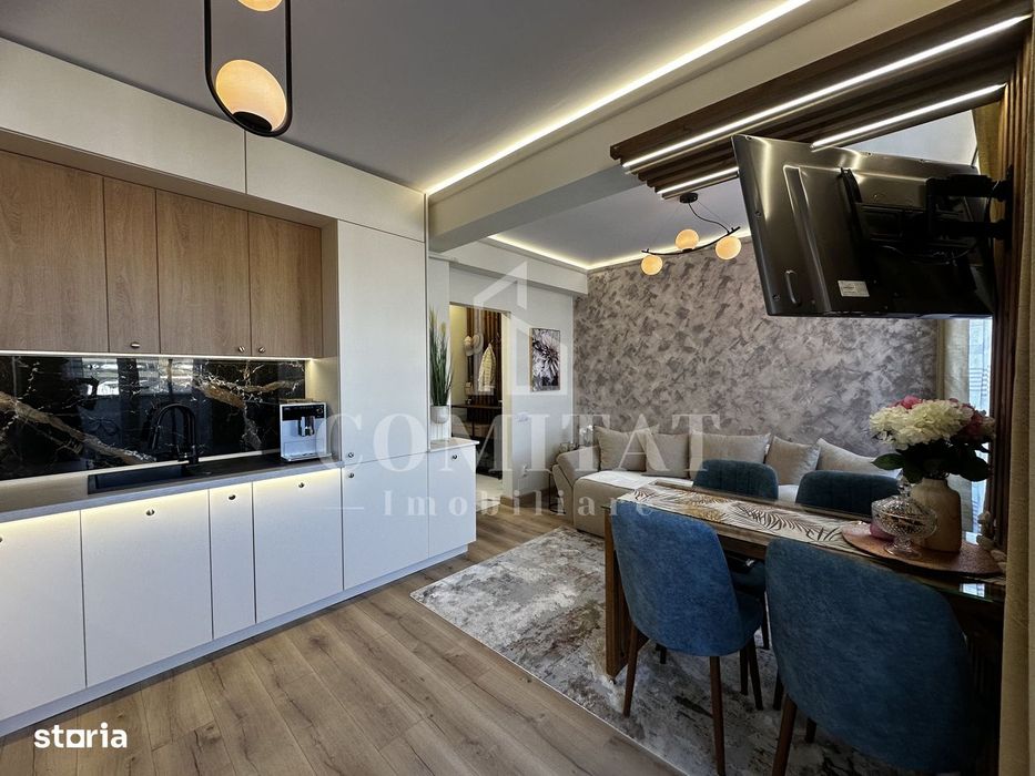 Apartament ultrafinisat | 2 camere | Cartier Terra-Floresti