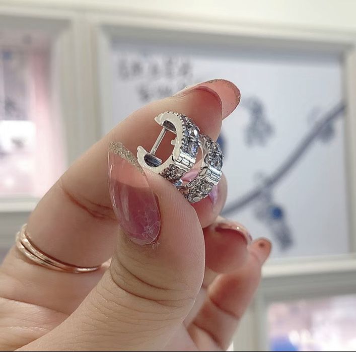 Серебряные серги проба 925