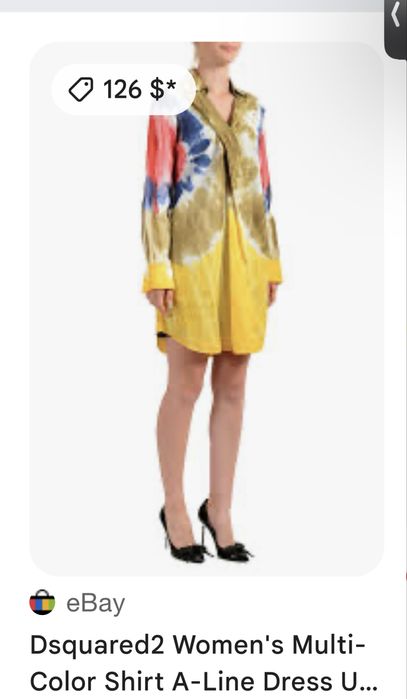 Платье туника Оригинал Dsquared