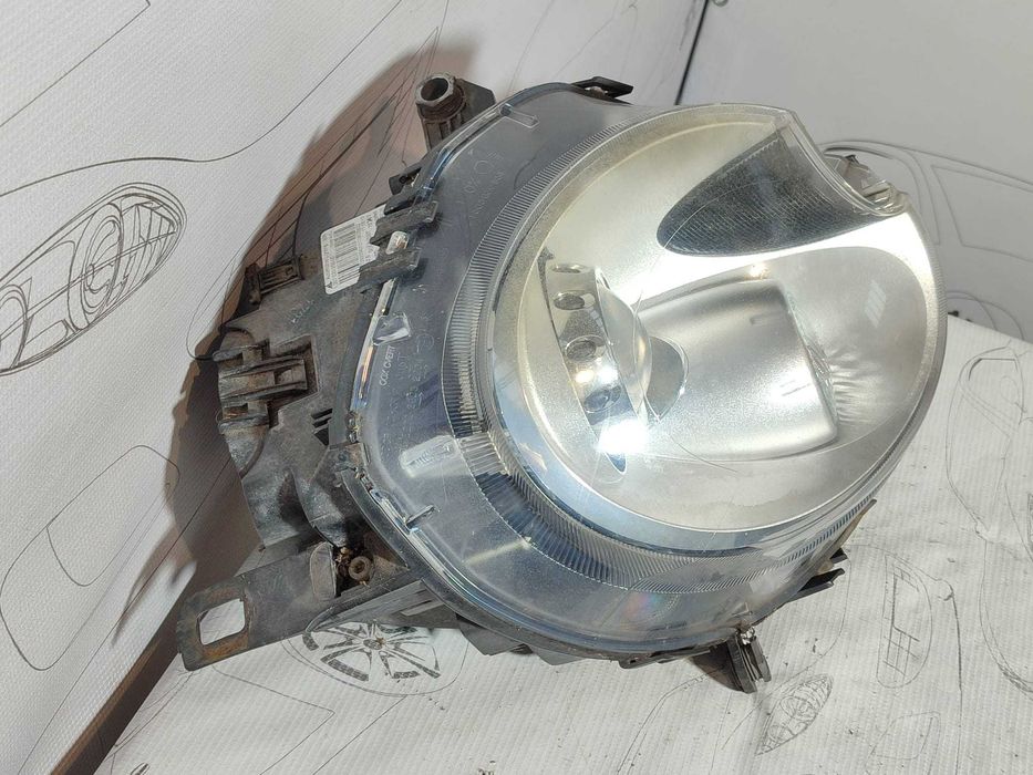 Far dreapta UK MINI R56 LCI 2011 Hatchback Bi-Xenon cu lupă (2006-2014) Cod:63122751266 (4F2)
