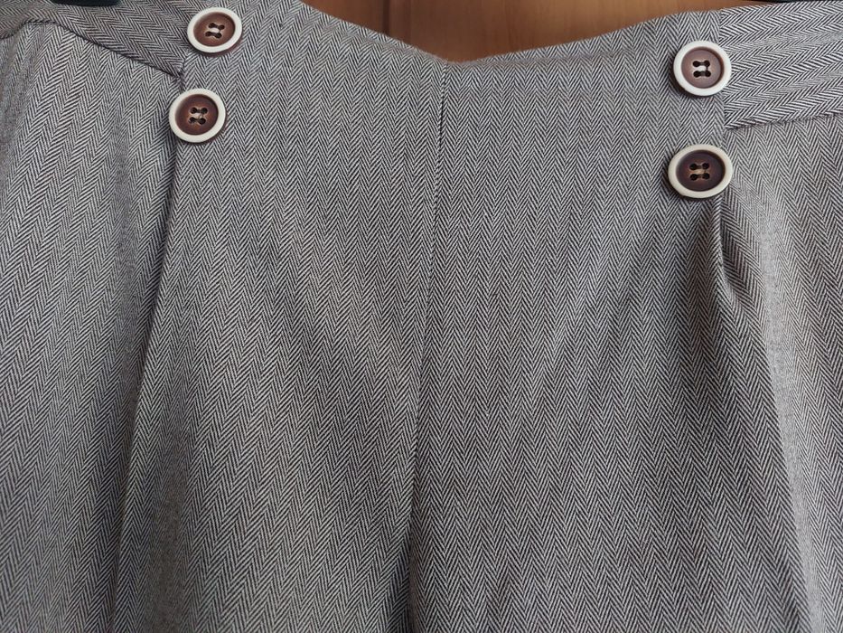 Pantalon de stofa cu lana