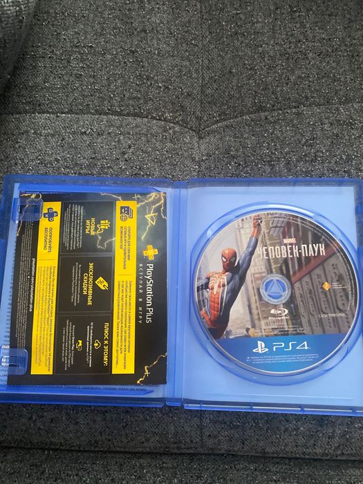 Диск Spider Man PS4