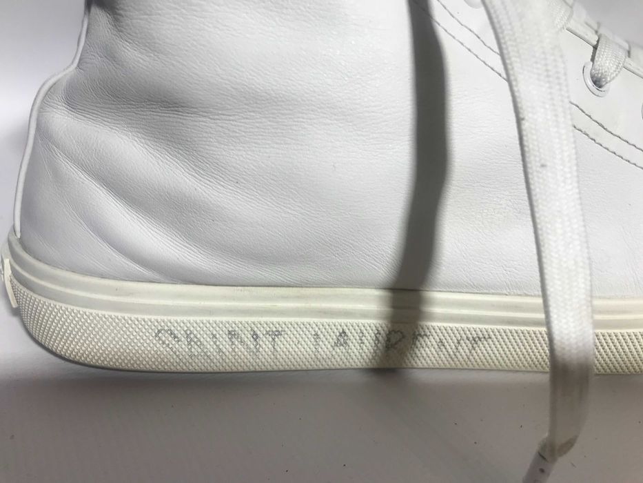 Saint Laurent high sneakers