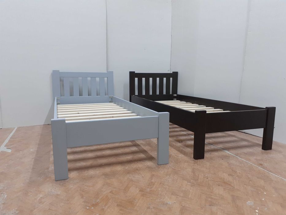 TRANSPORT GRATUIT.Pat single din lemn masiv.Cod 115