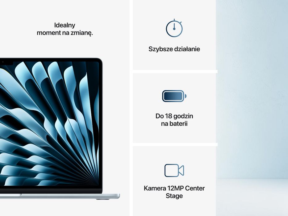 НОВ! Apple MacBook Air 13" M4 16RAM 256SSD Sky Blue Гаранция!