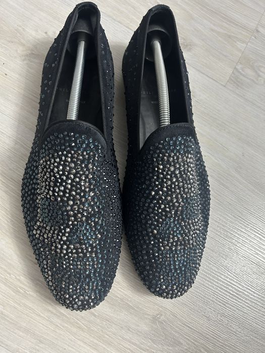 Vand mocasini Philip Plein in pietre Swaroswsky originali