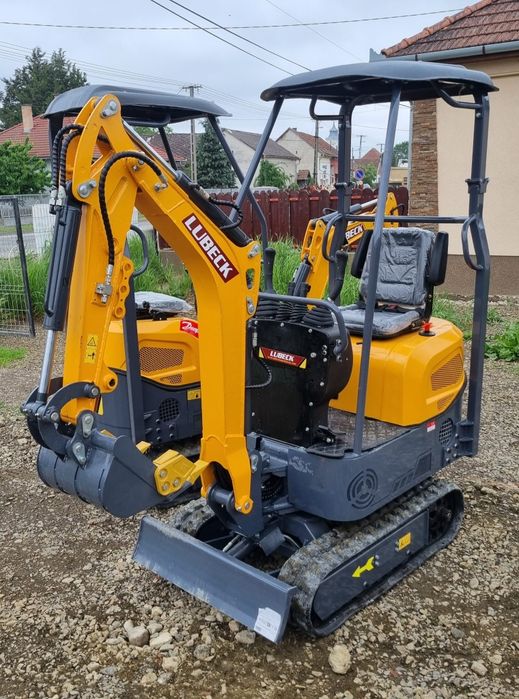 Miniexcavator Lubeck Ex102 NOU ~ Factura externa fara TVA~ Garantie