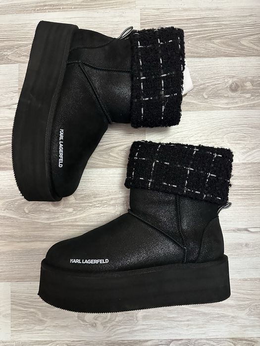 Karl Lagerfeld ghete slip on