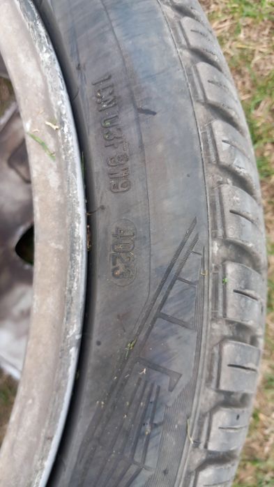 Jante aluminiu +anvelope M+S Continental  215/40/R17,Passat,golf,polo