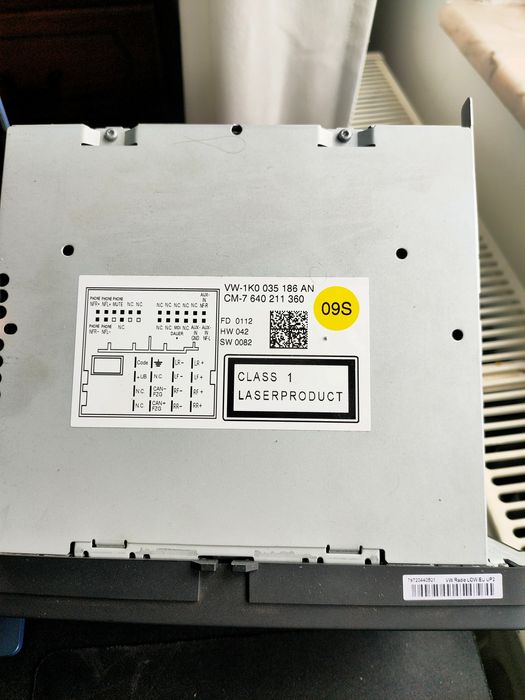 Navigatie RCD310 originala Bosch, Bluetooth, Auxiliar, Cd etc