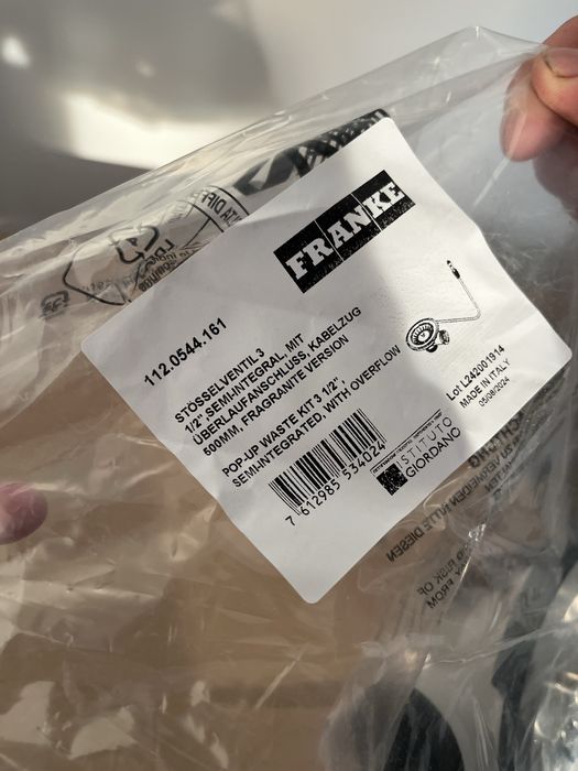 Chiuveta Franke noua