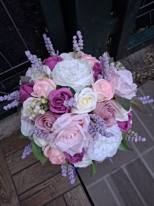 Buchet mireasa, nașă, cununie