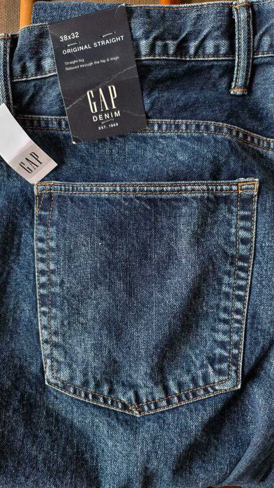 Фирменные мужские джинсы GAP из Америки. Новые.
