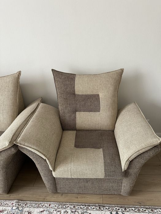 Угловой диван с креслом