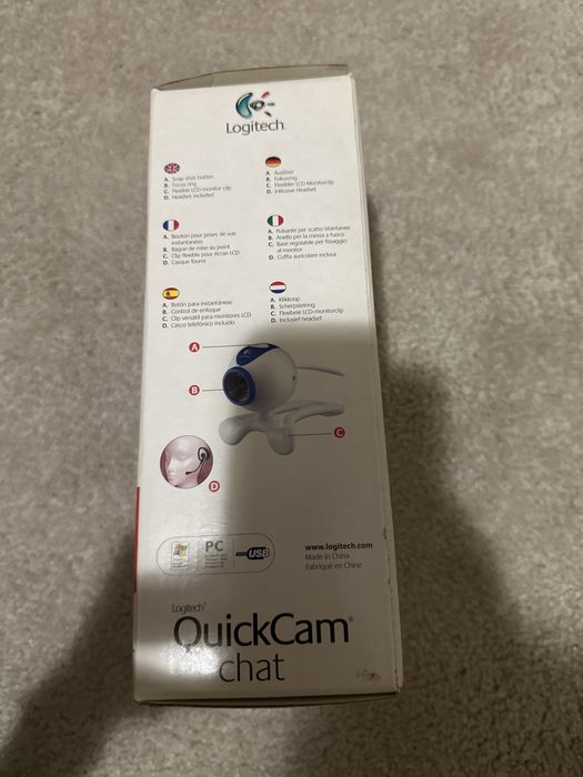 Камера за компютър Logitech