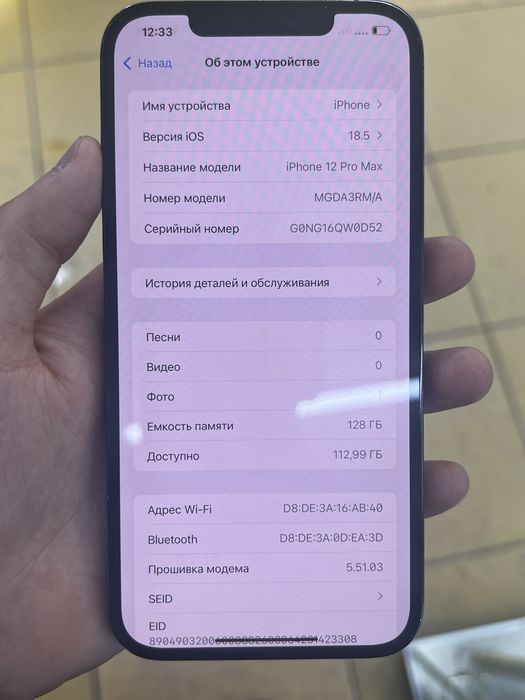 12 pro max EAC s korobka