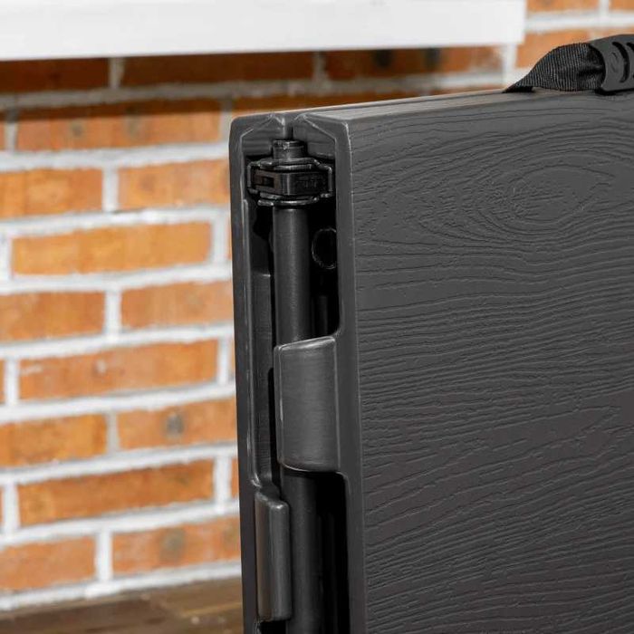 Градинска маса Outsunny, сгъваема, регулируема височина