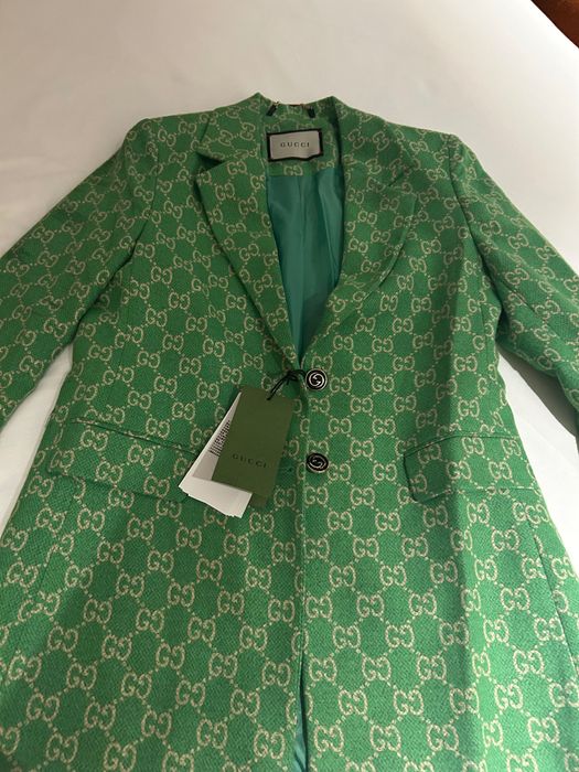 Д.сако Ново ! Зелен цвят Gucci