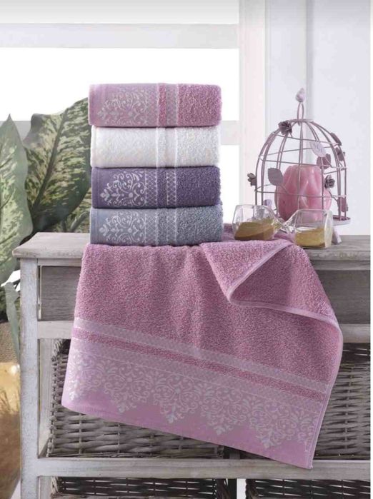 Turkiyadan bambukli 50×90 sm o'lchamda birinchi qo'l sochiqlar!