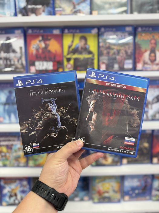 Бу диски для Playstation 4-5