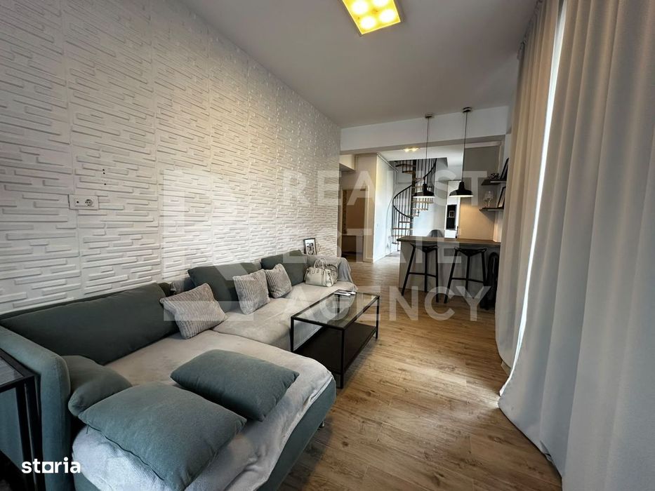 Închiriere, Apartament 2 camere + terasă+ loc de parcare