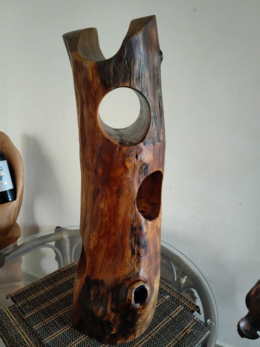 Идват празници. Арт стойка за бутилки.