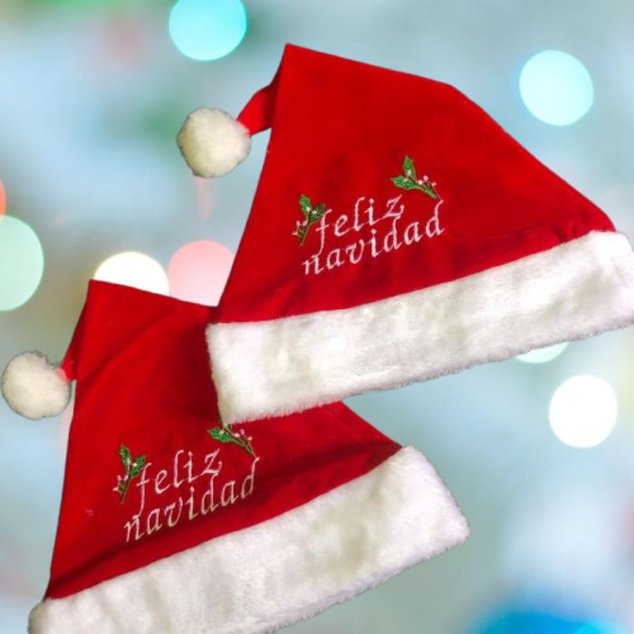 Празнични коледни шапки