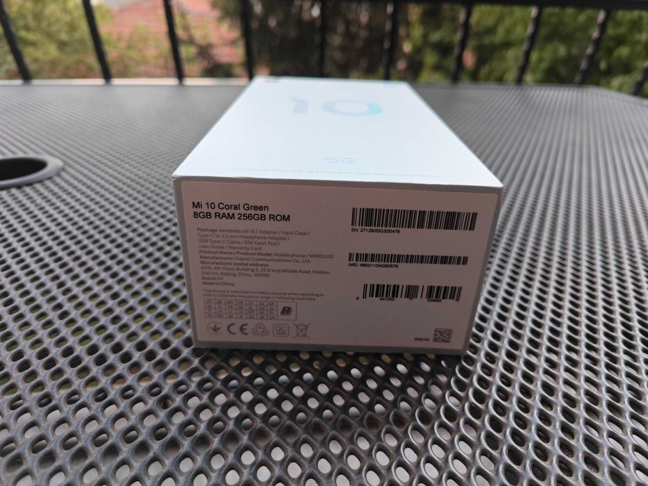 Xiaomi MI 10 GLOBAL, Coral Green 8/256GB