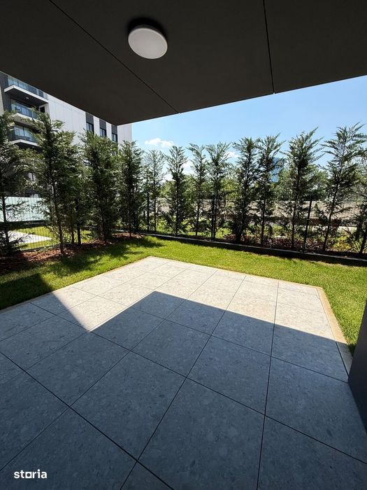 AFI Home North-2 camere,mobilat&utilat,gradina+1 loc parcare