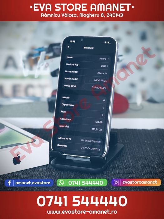 Apple iPhone 14 Purple 128GB Neverlocked