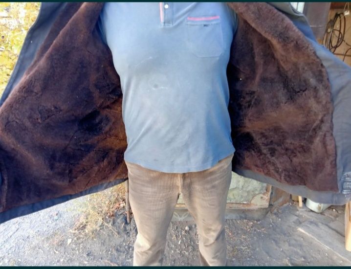 Бушлат на зиму цигейка