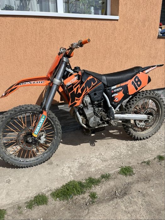 Vand cross KTM 250cc 4T