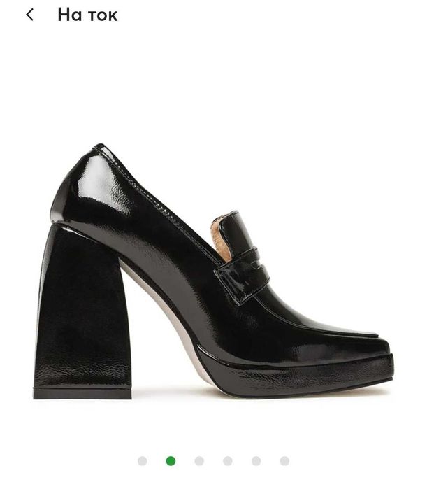 Елегантни обувки на висок ток