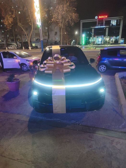 Шикарный бант на машину