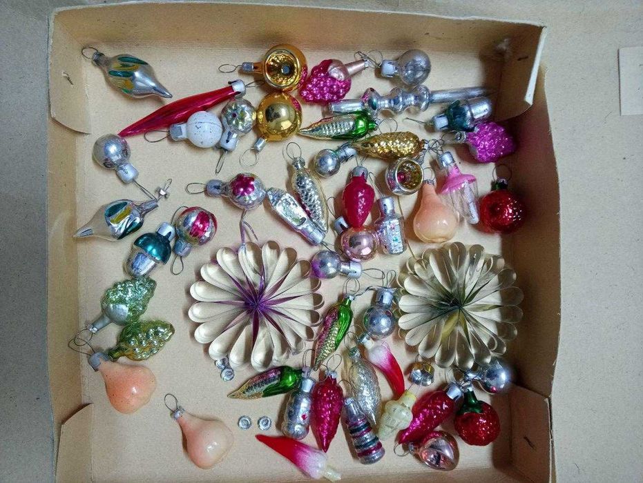 Ёлочные игрушки СССР