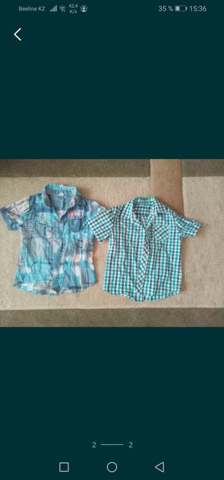 Рубашки на мальчика