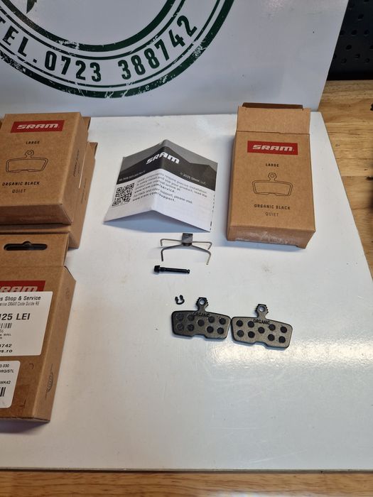 Placute frana organice bicicleta SRAM Code, Guide R E